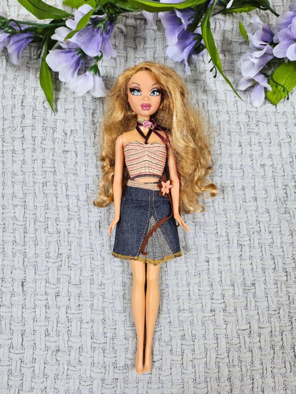 Barbie My Scene Masquerade Madness Butterfly Punk Doll 2004 Rooted Lashes